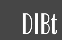 Logo der DIBt – Deutsches Institut für Bautechnik, zuständig für nationale bauaufsichtliche Zulassungen