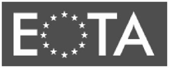 Logo der EOTA – Europäische Organisation für Technische Bewertung von Bauprodukten